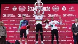 ポガチャル圧巻のパフォーマンス　4度目となる白い道征服も「予定通り。一番良いレース展開を選んだまで」｜Cycle*2026 ストラーデ・ビアンケ：レビュー