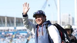 【ヤクルト】川端慎吾引退試合で元監督の真中満氏「大変なシーズンも…優勝もさせてもらい…」