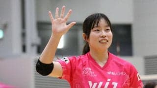 【バレー】アルテミス北海道が今季初ストレート勝ち　復帰鳥本果琳「いろんなこと」抱きつかれ涙