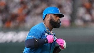 【日本ハム】レイエス実戦１号「ずっとゴロばっかりだった。やっと打てた」強烈な“お目覚め”弾