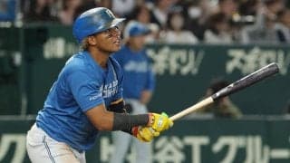日本ハム・水谷“有言実行”満弾　規格外のパワーで逆方向へ一撃　新庄監督「１番（打者）も面白いですね」