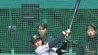 阪神・ドラ１立石　実戦デビュー秒読み　入団後初ライブＢＰで柵越え２発　フリー打撃は４９スイング１０発