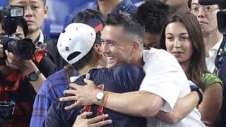 【WBC】ヌートバー、侍を激励「コンドウが鍵になる」中村悠平らとハグ　前回世界一に貢献