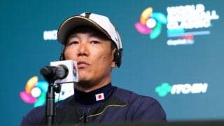 侍J井端監督が会見「まずはこの試合に勝つこと」　ベネズエラ戦に集中「全力で戦う」