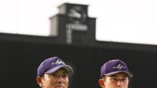 【センバツ】花巻東、武田双雲書き下ろし新ユニで甲子園練習　大谷翔平＆菊池雄星を追いかけ