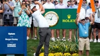 S.シェフラー、5バーディで26位浮上「日に日にスイングが良くなっている」