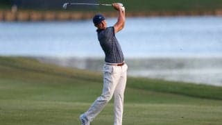 L.オーバーグが単独首位　3勝目を狙う最終日は「間違いなく緊張する」