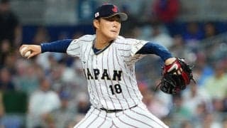 山本由伸、4回2失点で降板　初回2球目に先頭被弾…序盤大苦戦も粘りの投球、WBC準々決勝