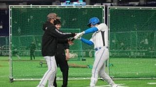 【日本ハム】新庄監督が台湾代表ライル・リン直接指導「優勝するピースになるには自分次第」