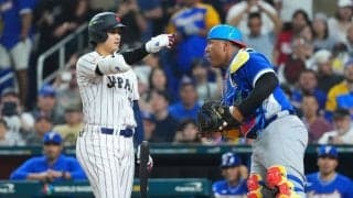 【WBC2026】打撃妨害？大谷翔平のチャレンジ実らず……ファールチップを“ミット接触”と勘違いか