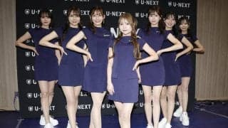 【ボクシング】異例ラウンドガール７人　グラビアモデル羽瀬レイナら紺色ワンピース姿で盛り上げ