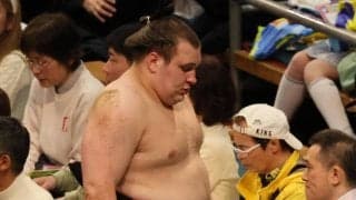 綱とり絶望的となった安青錦、３連敗で５敗目　隆の勝の引き技にあっさり敗れる