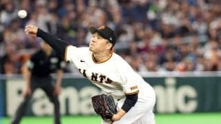 【巨人】則本昂大が要所締めて５回無失点　開幕候補の山崎離脱には「チームみんなでカバー」
