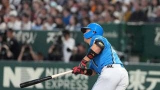 【日本ハム】進藤勇也「球種を絞って」ボスの助言で1軍実戦初本塁打　捕手では５失点を反省