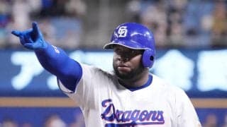 【中日】サノー、OP戦トップタイ３号２ラン　前日４三振も井上監督の前で鼻歌「心配してない」