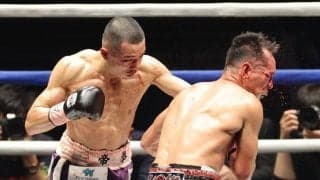 増田陸がレジェンド・ドネア撃破！「必ず世界王者になります」元世界５階級の４３歳に圧巻の８回ＴＫＯ勝ち　７回に鮮烈左ストレート炸裂でダウン、８回にドネア陣営がタオル　王座挑戦権獲得