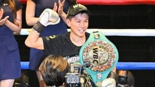 【ボクシング】岩田翔吉あふれる涙「特別な日」“KID”さん誕生日に王座奪還、負傷判定勝利