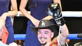 【ボクシング】Ｖ５防衛のWBO王者オラスクアガ「４団体統一したい」飯村樹輝弥を９回TKO撃破