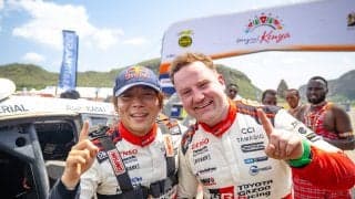 WRCサファリ：勝田貴元、耐えてつかんだ初勝利「パパ一番になったよ！」