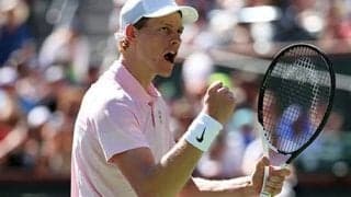  シナー、メドベージェフ下し初V 