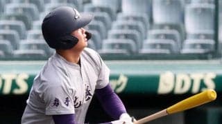 【センバツ】花巻東、新戦闘服で甲子園練習　古城大翔「偉大な先輩たちが残した結果を超えたい」