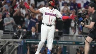 【WBC】ドミニカ共和国－米国／試合経過　ドミニカ共和国がカミネロのソロで先制