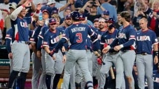 米国代表、3大会連続の決勝進出　ドミニカ共和国を撃破…スキーンズ粘投、2HRで逆転