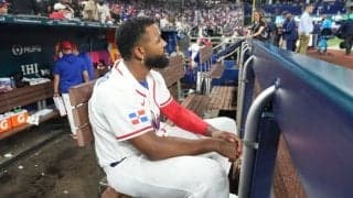 「10センチは外れてる」　“疑惑の判定”でまさかの決着…Aロッドも失意「ストライクと呼んでは」