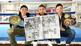 WBC新王者の岩田翔吉「他王者とやれたら盛り上がる試合できる」４月の他団体防衛戦視察に意欲