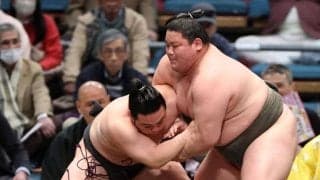 炎鵬が２年ぶり関取復帰に前進、先場所苦杯の相手にリベンジで勝ち越し「悔しさは土俵でしか返せない」【大相撲春場所】