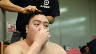 一山本、入門時の師匠若嶋津さんから期待された三役を目指す決意　指導は「一言に重みがあった」