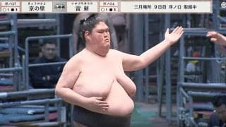 「足は美脚」152キロ巨漢力士の“細すぎる手足”が話題「腹と胸に特化してる」「不思議なフォルム」驚く声