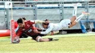 釜石SW、終盤に競り負け連勝ならず　リーグワン2部6位に後退