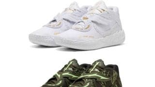 プーマからラメロ・ボールのシグネチャーモデル『MB.05』NEWカラーが登場…白と黒の対極な2色