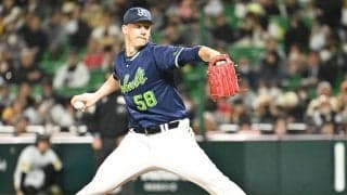 【ヤクルト】ウォルターズ２軍ハヤテ戦で３回２失点、２週間ぶり登板　ファーム３戦連続完封負け