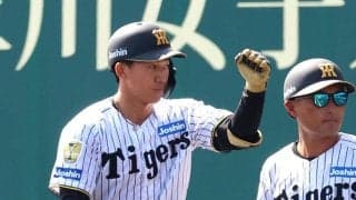 阪神ドラフト１位の立石は初実戦で２打数１安打「反省はあるけど、これからのプラスに」　平田２軍監督「やっぱ雰囲気あるわな」