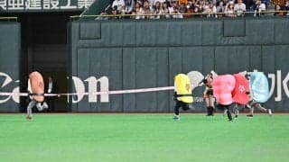 【巨人】戸郷翔征の今季最長４イニング目直前にすしレース　アナゴが独走で今季初勝利飾る