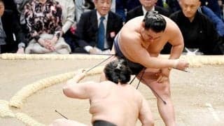 豊昇龍　攻めて圧倒！勝ち越し決める　悲願の昇格後初Ｖへ１差追走も「全く気にしていない。稽古を信じてやるだけ」