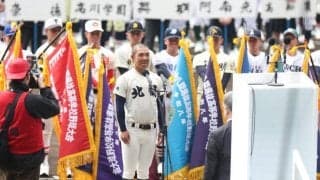 北照・手代森がセンバツ選手宣誓リハ「一番尊敬している」同校初の選手宣誓、元プロＯＢへの思い語る