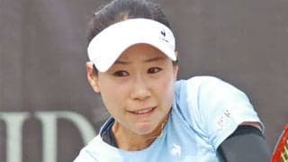  日比野菜緒 ダブルベーグルで初戦突破 