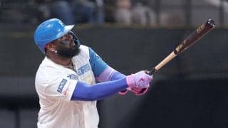 【日本ハム】レイエス今季“本拠地１号”「遅い変化球でも体残して対応できた」