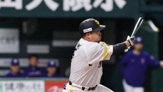 【ソフトバンク】山川穂高「タイムリーになってよかった」体勢を崩されながらも５試合ぶり打点