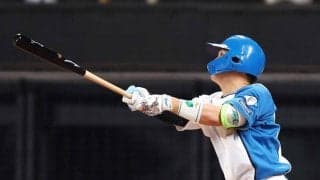 日本ハム・郡司　ＯＰ戦１号２ラン“お茶たてポーズ”披露「僕が消さないように引き継いでいこうかなと」