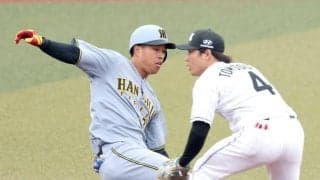 阪神・ドラ３岡城　ＯＰ戦５試合連続安打　目標の開幕１軍へ残り３戦「まだ突き詰められるところはある」