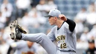 阪神・ルーカス　制球に苦しみながらも５回２失点　４・１ＤｅＮＡ戦デビュー確実「いいものが出せるように」