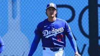大谷翔平がいるのに「かなりレア」　ド軍の並びに“違和感”…早朝5時に騒然「初めて見たかも」