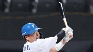 【日本ハム】郡司裕也「闇に葬られそうなんで」OP戦１号で北山考案「お茶たてポーズ」継承