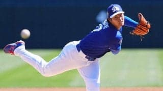 大谷翔平、OP戦初登板は5回途中4K無失点　気温37度も最速161キロ…観客から拍手喝采