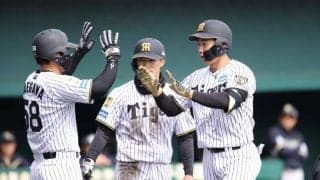 阪神２軍　ドラフト１位・立石が満塁弾でプロ初アーチ　痛烈打球を左中間にぶち込む　ＳＧＬ騒然
