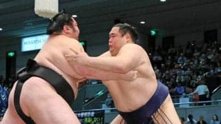 友風が今場所、初めての寄り切りで５勝目　師匠の誕生日に「いいプレゼントができました」